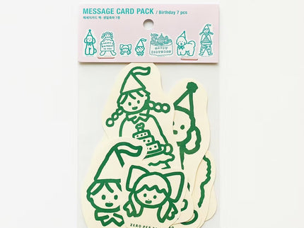 Message Card Pack - Cumpleaños - ColorSwatch