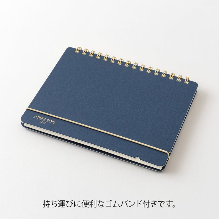 Midori B6 Plus Stand Diary 2027 - Navy - ColorSwatch
