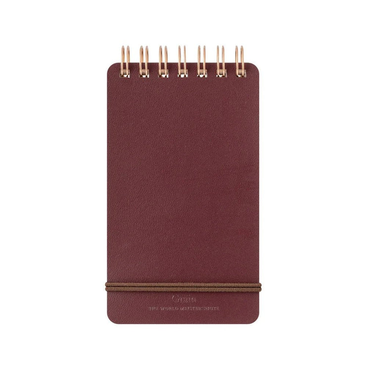 Midori Grain Memo Pad - Red - ColorSwatch