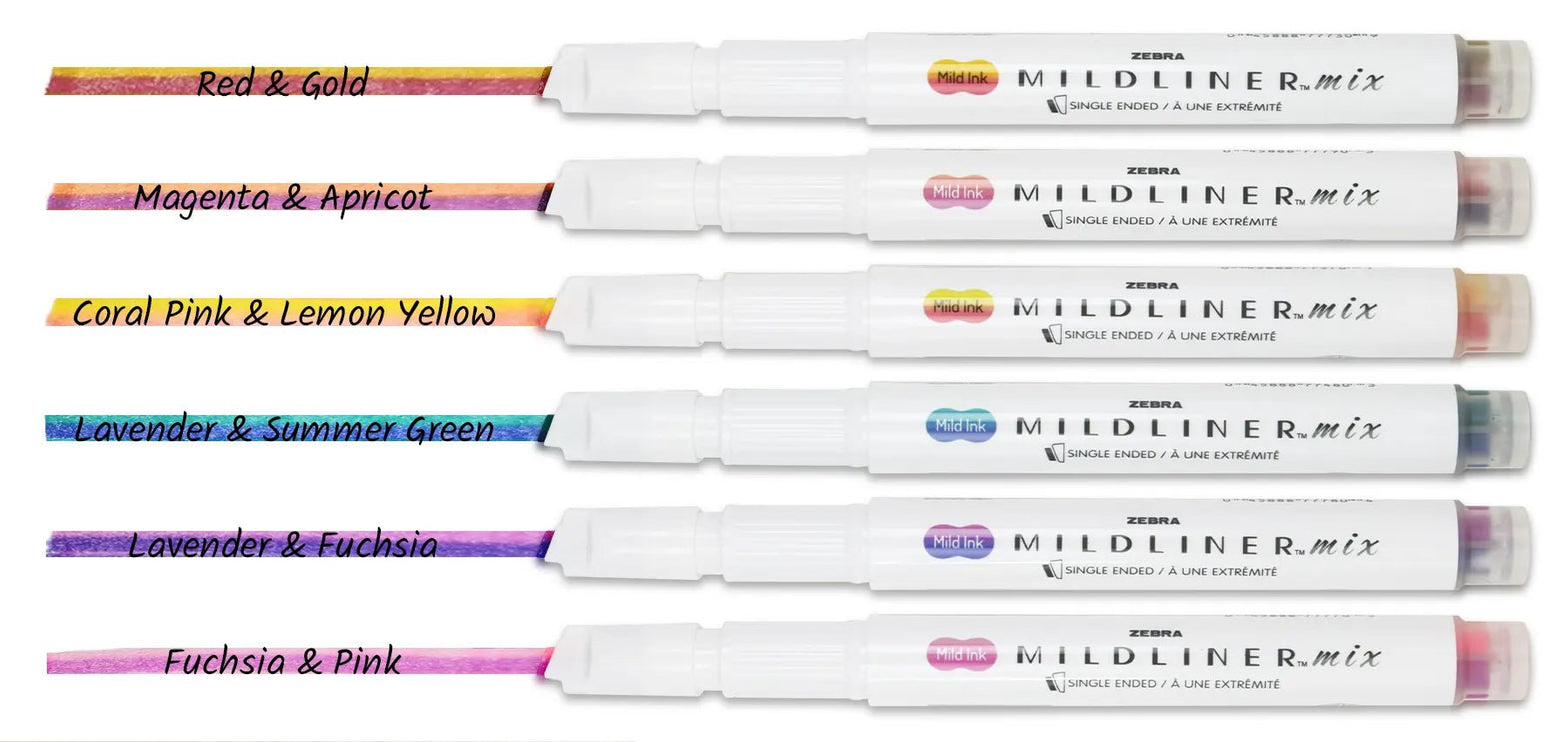 Mildliner Mix - Unidad - ColorSwatch