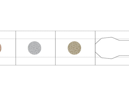 MU - Inky Pen Stamp Pads - Metallic Mineralize