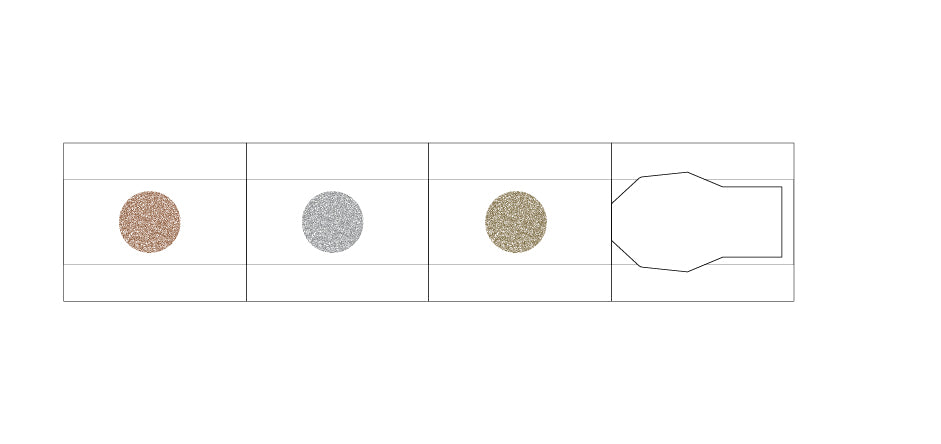 MU - Inky Pen Stamp Pads - Metallic Mineralize