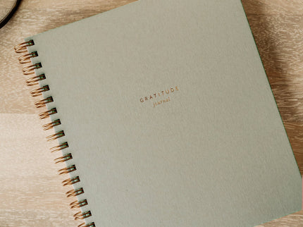 Mini Gratitude Journal - Light Sage