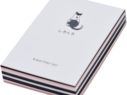 Mini Memoterior - Black and White Cat - ColorSwatch