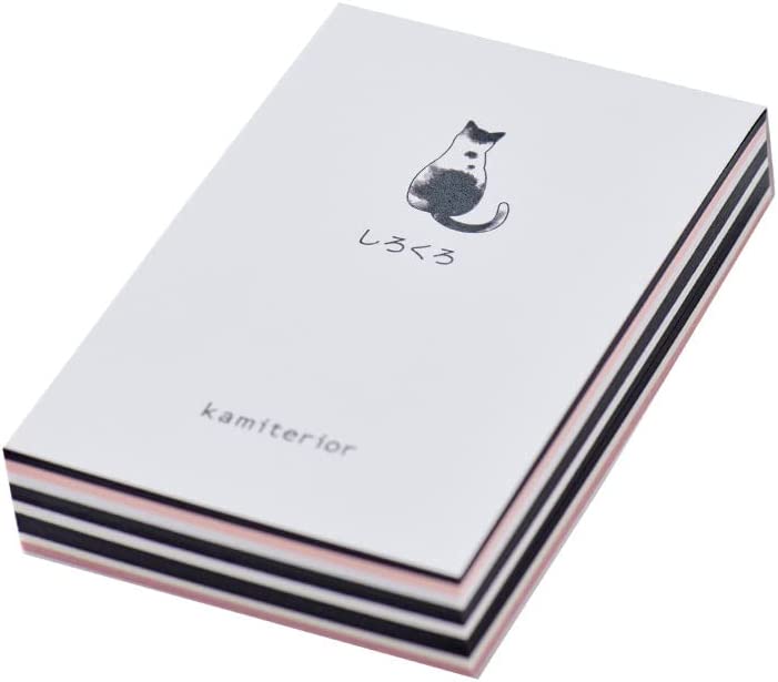 Mini Memoterior - Black and White Cat - ColorSwatch