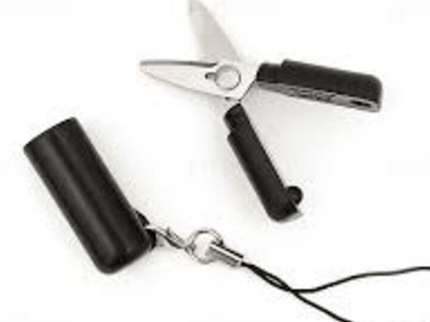 Mini Tijera Portátil - Negro - ColorSwatch