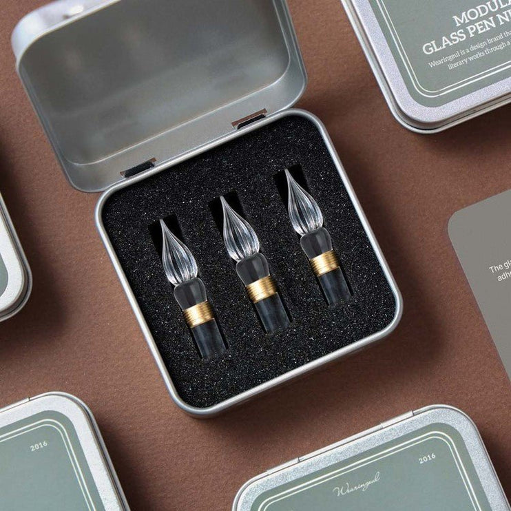Modular glass nib refills - ColorSwatch