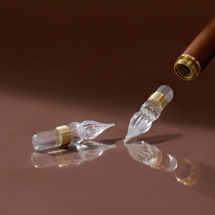 Modular glass nib refills - ColorSwatch