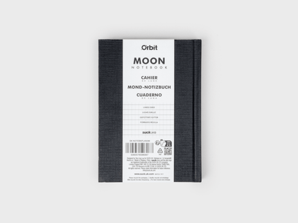 Moon Notebook - A6 - ColorSwatch