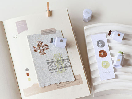 MU - Inky Pen Stamp Pads - Mossy Stone Tint