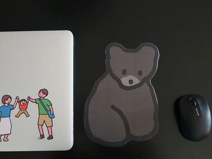 Mouse Pad - Bear - ColorSwatch