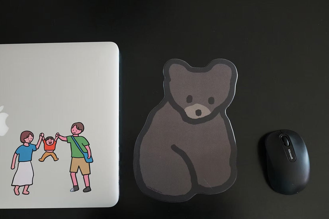 Mouse Pad - Bear - ColorSwatch