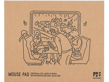 Mouse Pad - Cheese Cat - ColorSwatch