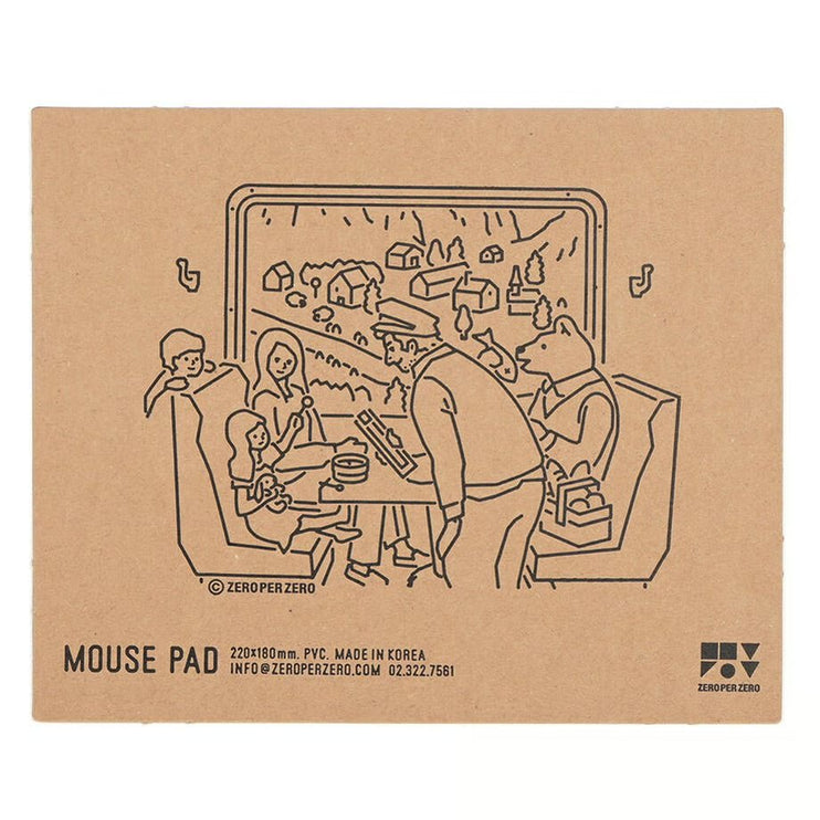 Mouse Pad - Cheese Cat - ColorSwatch