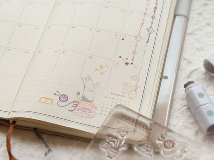 MU - Clear MU Icon Stamps - Cats - ColorSwatch