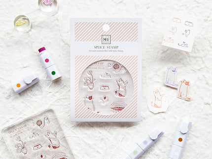 MU - Clear MU Icon Stamps - Cats - ColorSwatch