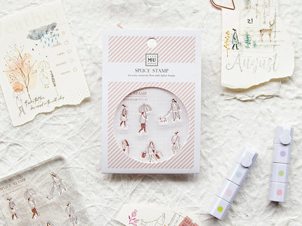MU - Clear MU Icon Stamps - City People - ColorSwatch