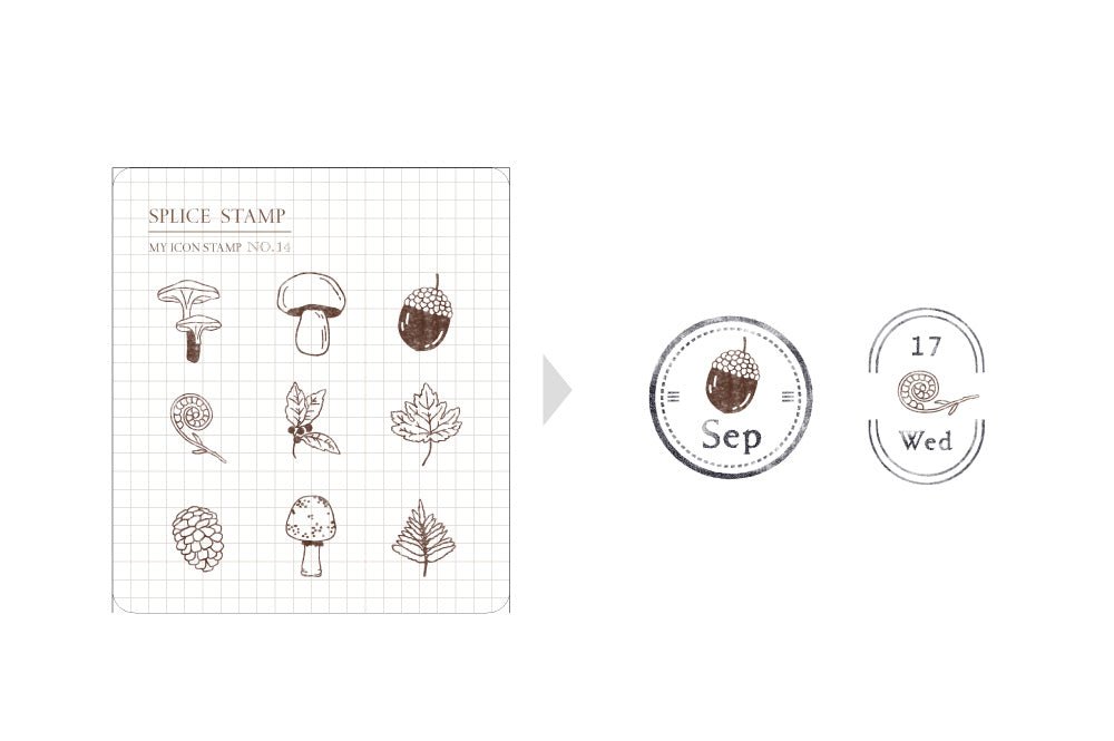 MU - Clear MU Icon Stamps - Forest - ColorSwatch