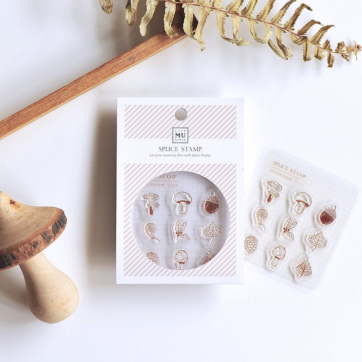 MU - Clear MU Icon Stamps - Forest - ColorSwatch