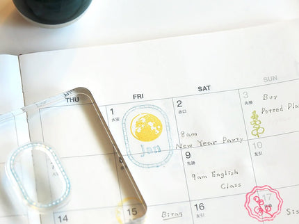 MU - Clear MU Icon Stamps - Large Frames - ColorSwatch