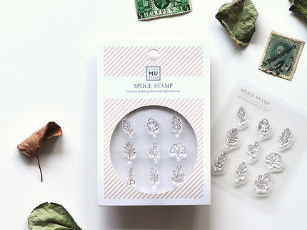 MU - Clear MU Icon Stamps - Leaves - ColorSwatch