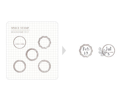 MU - Clear MU Icon Stamps - Small Frames A - ColorSwatch