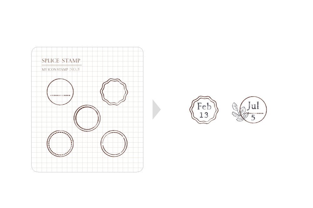 MU - Clear MU Icon Stamps - Small Frames A - ColorSwatch