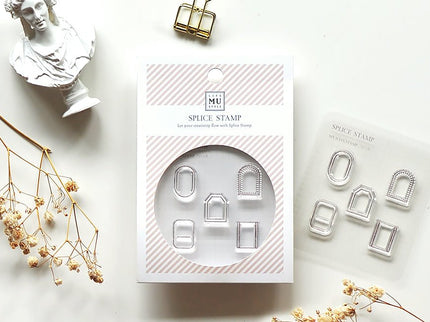 MU - Clear MU Icon Stamps - Small Frames B - ColorSwatch
