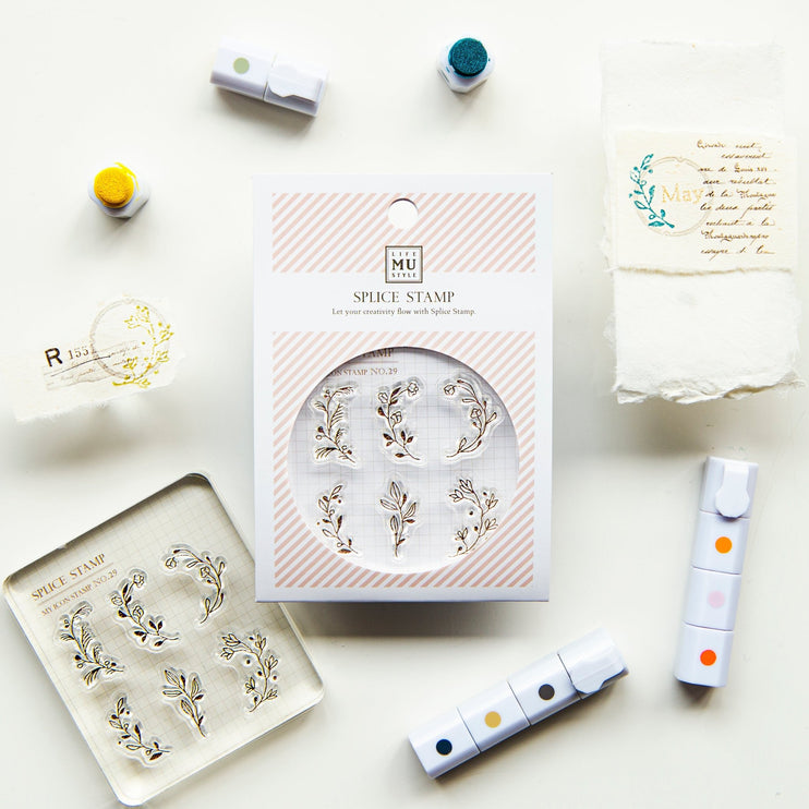 MU - Clear MU Icon Stamps - Sprigs - ColorSwatch