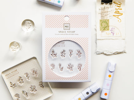 MU - Clear MU Icon Stamps - Wildflowers - ColorSwatch