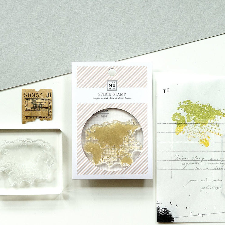MU - Clear MU Record Stamp - Continents A - ColorSwatch