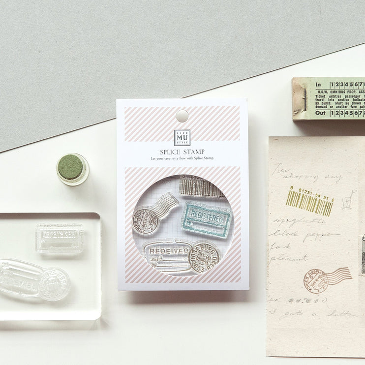 MU - Clear MU Record Stamp - Postal - ColorSwatch