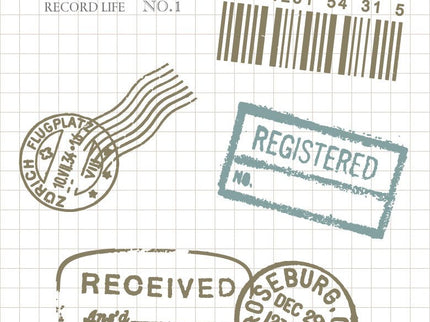 MU - Clear MU Record Stamp - Postal - ColorSwatch