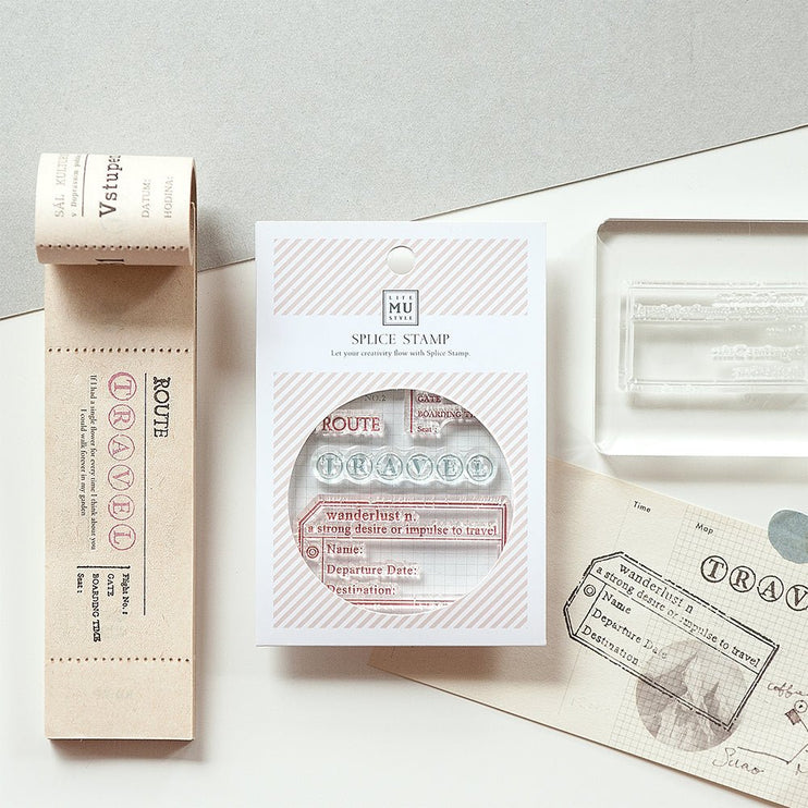 MU - Clear MU Record Stamp - Travel - ColorSwatch