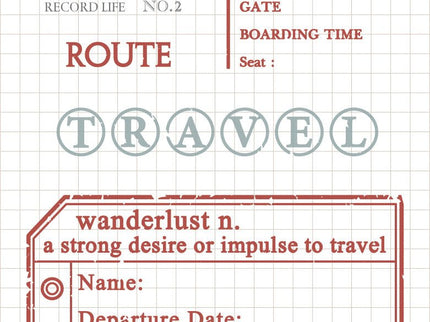 MU - Clear MU Record Stamp - Travel - ColorSwatch
