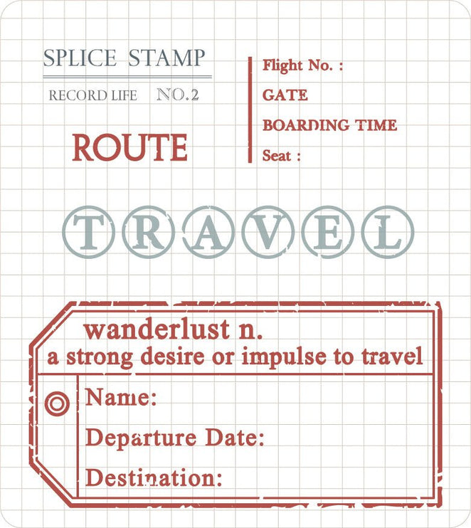 MU - Clear MU Record Stamp - Travel - ColorSwatch