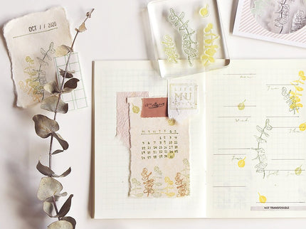 MU - Clear Splice Stamps - Eucalyptus - ColorSwatch