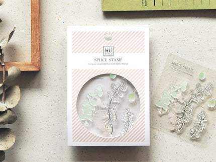 MU - Clear Splice Stamps - Eucalyptus - ColorSwatch