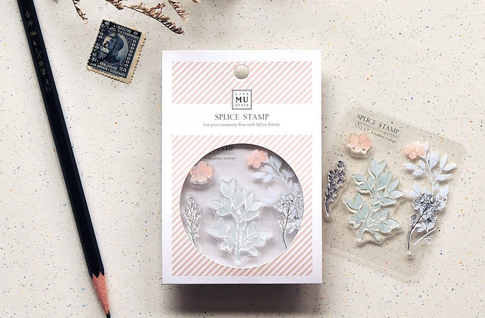 MU - Clear Splice Stamps - Flowers & Branches - ColorSwatch