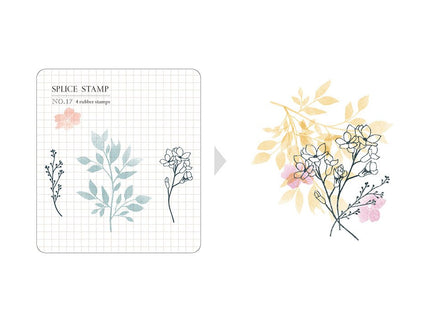 MU - Clear Splice Stamps - Flowers & Branches - ColorSwatch