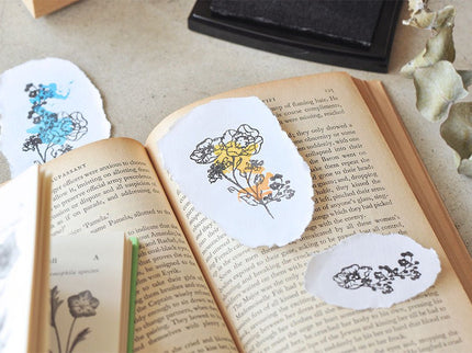 MU - Clear Splice Stamps - Flowers & Buds - ColorSwatch