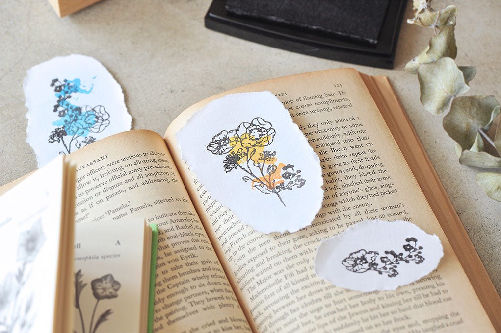MU - Clear Splice Stamps - Flowers & Buds - ColorSwatch