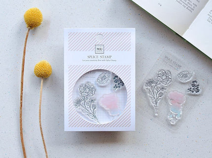 MU - Clear Splice Stamps - Flowers & Buds - ColorSwatch