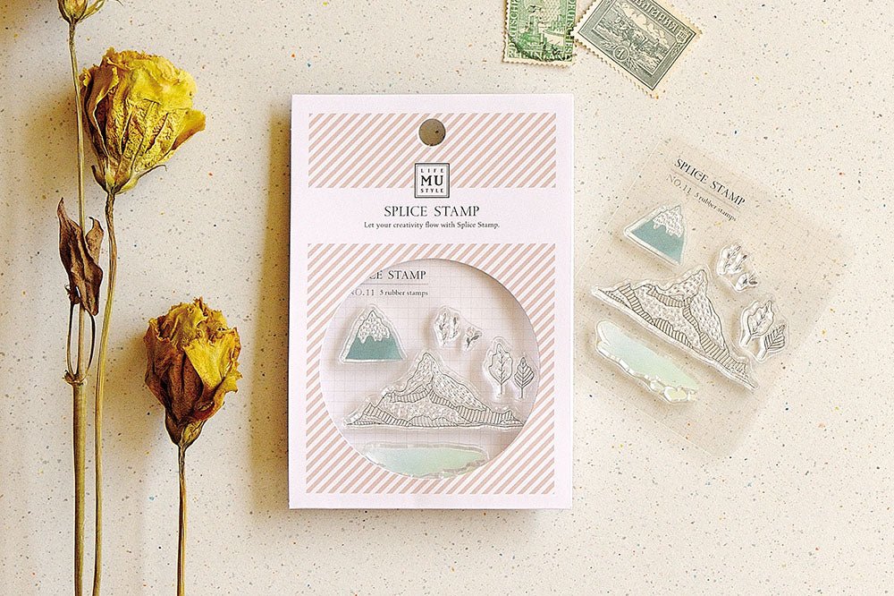 MU - Clear Splice Stamps - Mountains - ColorSwatch