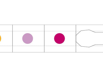 MU - Inky Pen Stamp Pads - Berry Bliss Hue - ColorSwatch