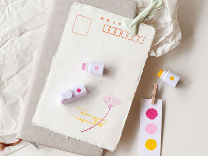 MU - Inky Pen Stamp Pads - Berry Bliss Hue - ColorSwatch