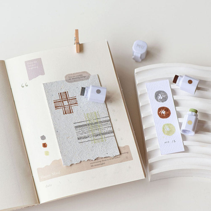 MU - Inky Pen Stamp Pads - Mossy Stone Tint - ColorSwatch