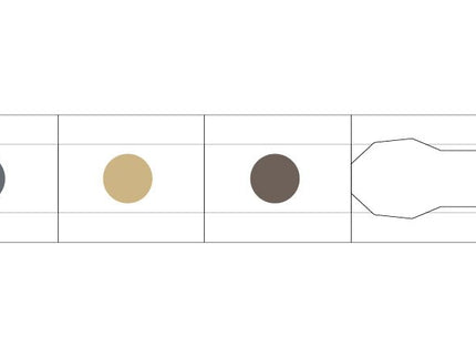 MU - Inky Pen Stamp Pads - Sandstone - ColorSwatch