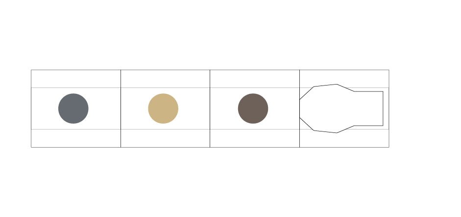 MU - Inky Pen Stamp Pads - Sandstone - ColorSwatch