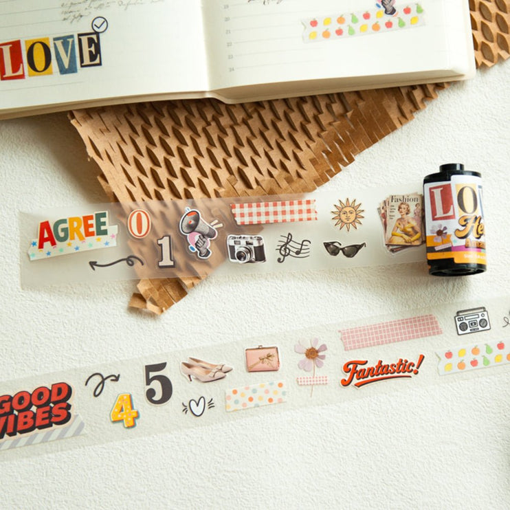 MU - PET Tape Kiss-Cut Roll Tape - 08 - ColorSwatch